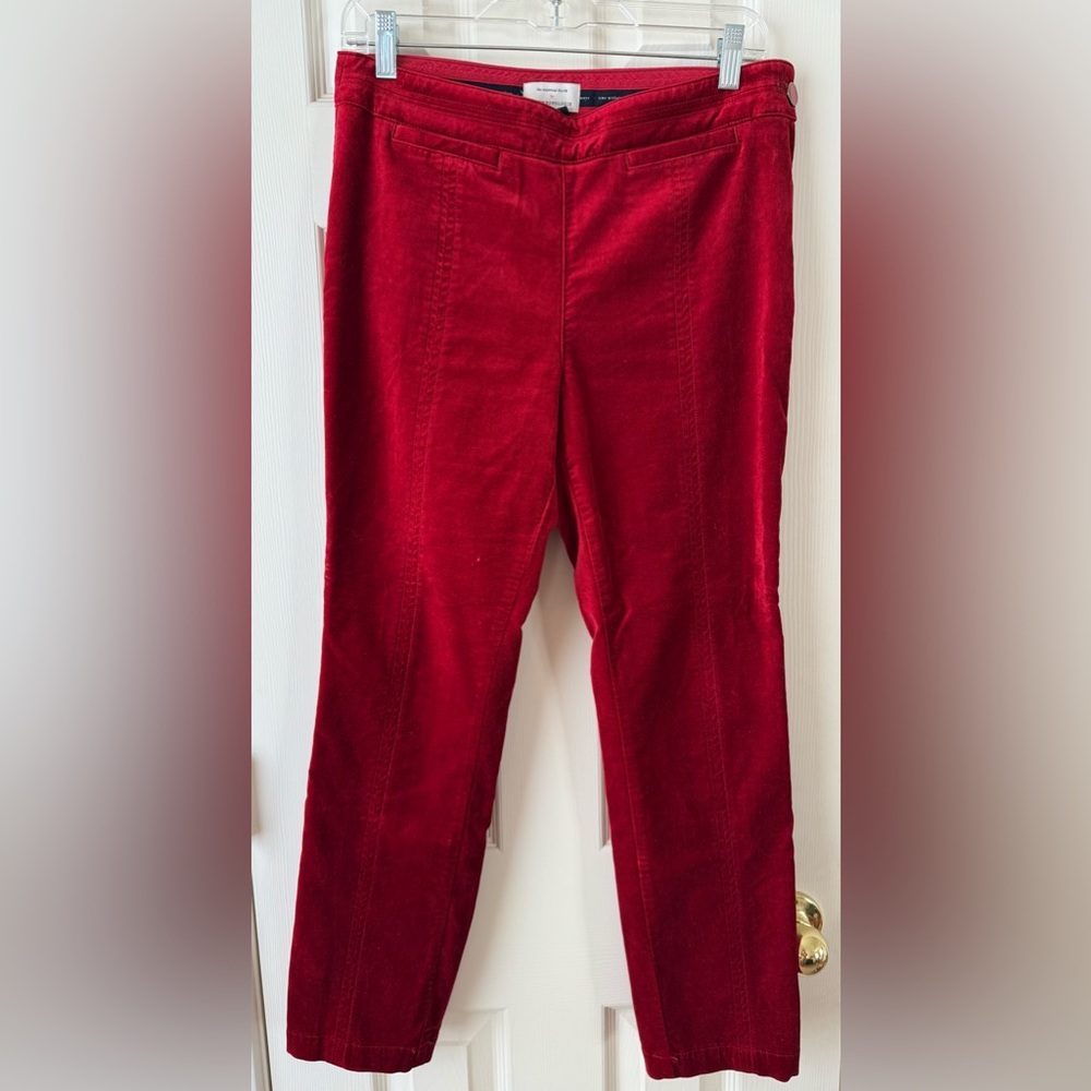 Adriano Goldschmied Red Velvet Pant